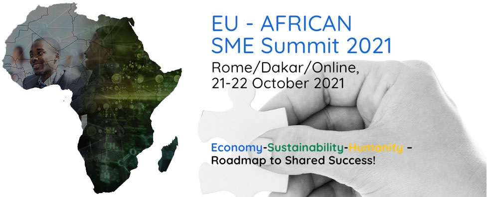 ORIZZONTI DI BUSINESS: EU – AFRICAN SME SUMMIT 2021  – 𝟮𝟭 𝗲 𝟮𝟮 𝗼𝘁𝘁𝗼𝗯𝗿𝗲 SAVE THE DATE